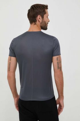 Asics tricou de alergare Core culoarea gri, neted