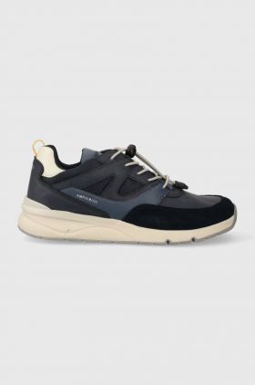 Geox sneakers pentru copii culoarea albastru marin