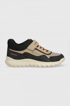 Geox sneakers pentru copii culoarea bej