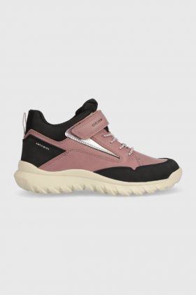 Geox sneakers pentru copii culoarea roz