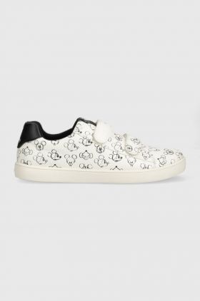 Geox sneakers pentru copii x Disney culoarea alb