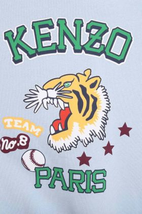 Kenzo Kids bluza copii cu glugă, cu imprimeu