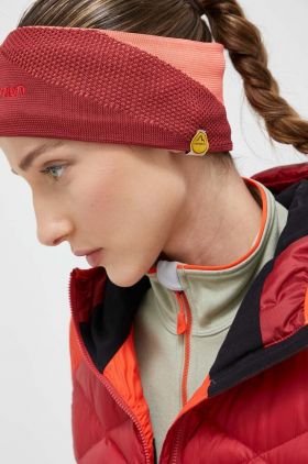 LA Sportiva bentita pentru cap Knitty culoarea rosu