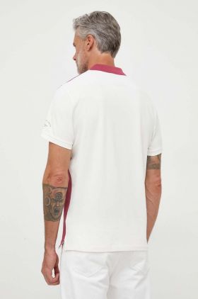 Pepe Jeans polo de bumbac Londgford culoarea roz, modelator