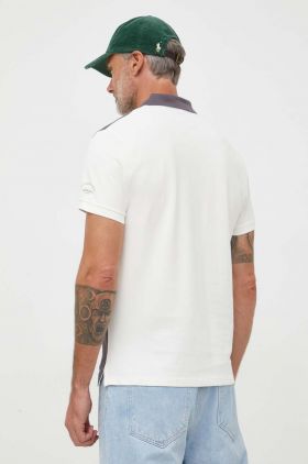 Pepe Jeans polo de bumbac Longford culoarea gri, modelator