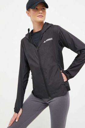 adidas TERREX windbreaker Xperior Windweave culoarea negru