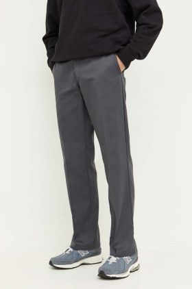 Dickies pantaloni 874 barbati, culoarea gri, drept
