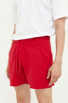 Hollister Co. pantaloni scurti barbati, culoarea rosu