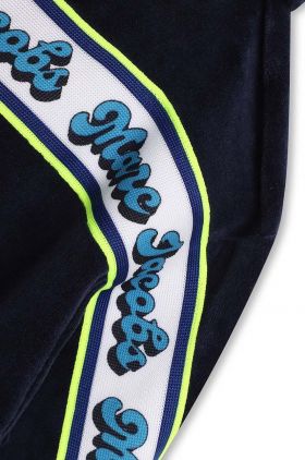 Marc Jacobs bluza copii culoarea albastru marin, cu glugă, cu imprimeu