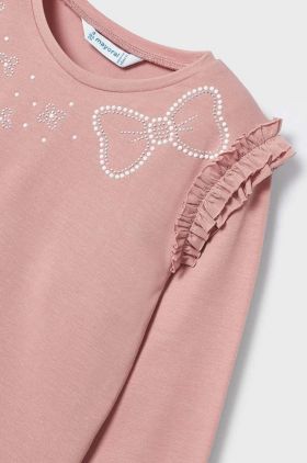 Mayoral longsleeve copii culoarea roz
