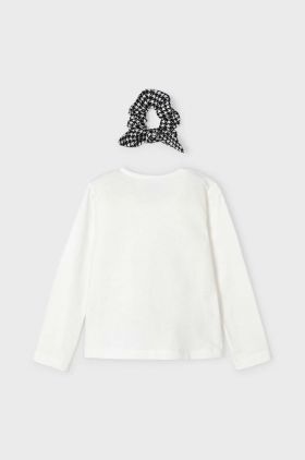 Mayoral longsleeve din bumbac pentru copii culoarea negru