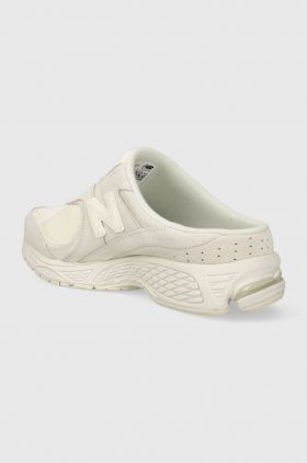 New Balance papuci M2002RMQ culoarea alb