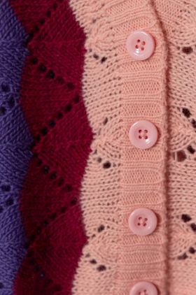 United Colors of Benetton cardigan din amestec de lana culoarea roz, light