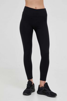 Dkny colanti femei, culoarea negru, cu imprimeu