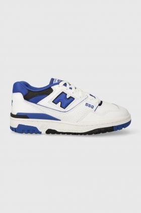 New Balance sneakers din piele BB550SN1 culoarea alb