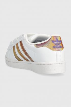 adidas Originals sneakers pentru copii culoarea alb