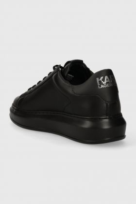 Karl Lagerfeld sneakers din piele KAPRI MENS culoarea negru, KL52538