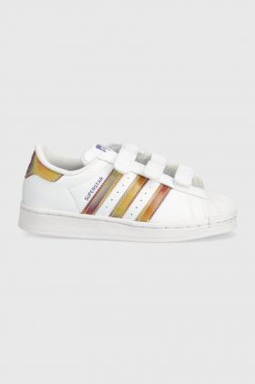 adidas Originals sneakers pentru copii culoarea alb