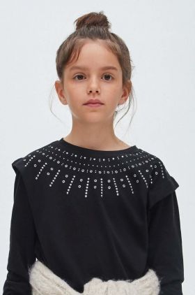 Mayoral longsleeve copii culoarea negru