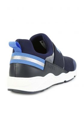 BOSS sneakers pentru copii culoarea albastru marin