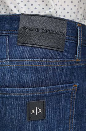 Armani Exchange jeansi barbati, culoarea violet
