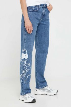 Karl Lagerfeld jeansi femei high waist