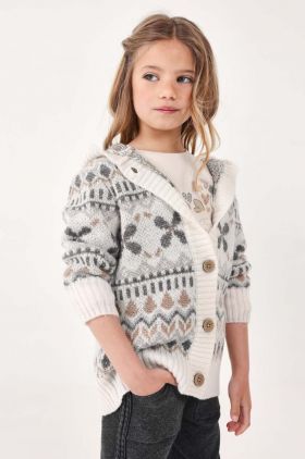 Mayoral cardigan copii culoarea gri, light