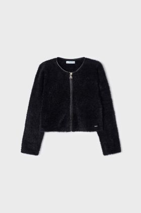 Mayoral cardigan copii culoarea negru, light