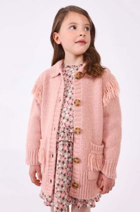 Mayoral cardigan copii culoarea roz, light