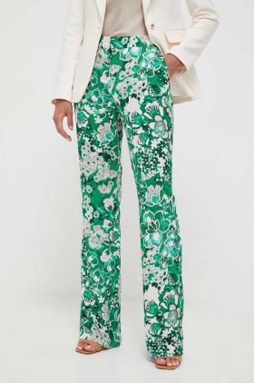 Morgan pantaloni femei, drept, high waist