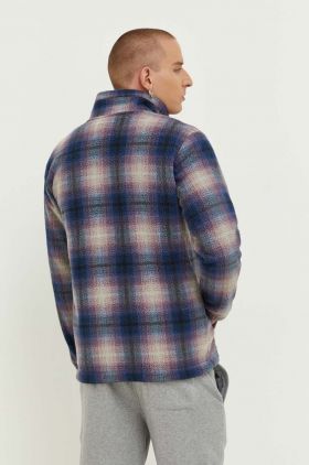 Billabong bluza barbati, culoarea albastru marin, modelator