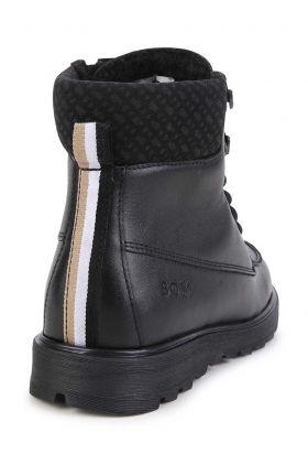 BOSS pantofi copii culoarea negru