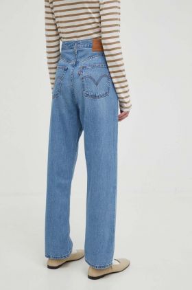 Levi's jeansi RIBCAGE STRAIGHT ANKLE femei high waist