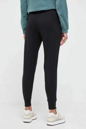 The North Face pantaloni de trening culoarea negru, neted