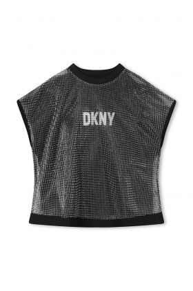 Dkny tricou copii culoarea gri