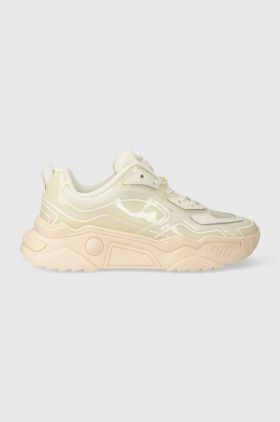 Tommy Jeans sneakers TJW CHUNKY RUNNER culoarea bej, EN0EN02190