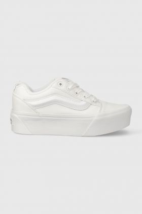 Vans tenisi Knu Stack femei, culoarea alb, VN000CP6W001