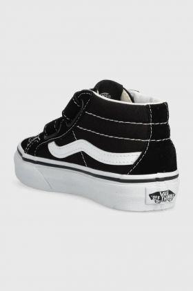 Vans tenisi copii UY SK8-Mid Reissue V VN00018TBD61 culoarea negru