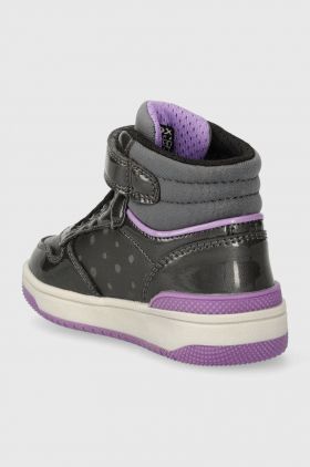 Geox sneakers pentru copii culoarea argintiu