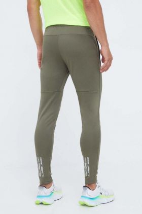 adidas Performance pantaloni de antrenament Train Essentials Seasonal culoarea verde, cu imprimeu