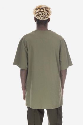 Karl Kani tricou din bumbac culoarea verde, cu imprimeu 6034671-green