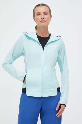 adidas TERREX windbreaker Xperior culoarea turcoaz