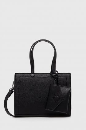 Aldo poseta FAITHFULLY culoarea negru, FAITHFULLY.008