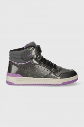 Geox sneakers pentru copii culoarea argintiu