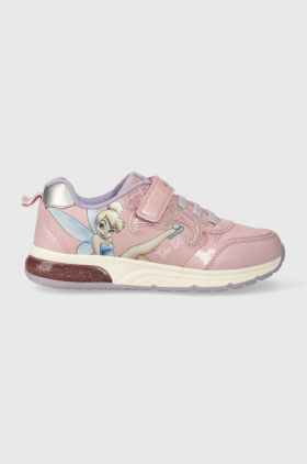 Geox sneakers pentru copii x Disney culoarea roz