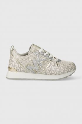 Michael Kors sneakers pentru copii culoarea bej