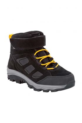 Jack Wolfskin cizme de iarna pentru copii VOJO LT TEXAPORE MID culoarea negru