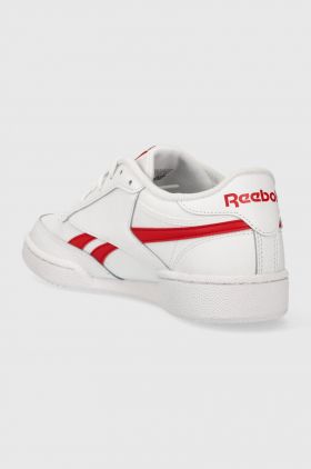 Reebok Classic sneakers din piele CLUB C culoarea alb 100032880