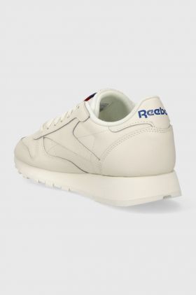 Reebok Classic sneakers din piele CLASSIC LEATHER culoarea bej