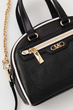 MICHAEL Michael Kors poseta de piele culoarea negru